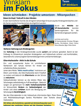Winklarn im Fokus September 2026